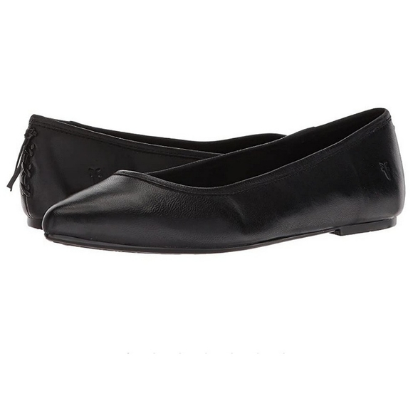 NEW Black FRYE Flats (Regina Ballet) - Picture 7 of 7